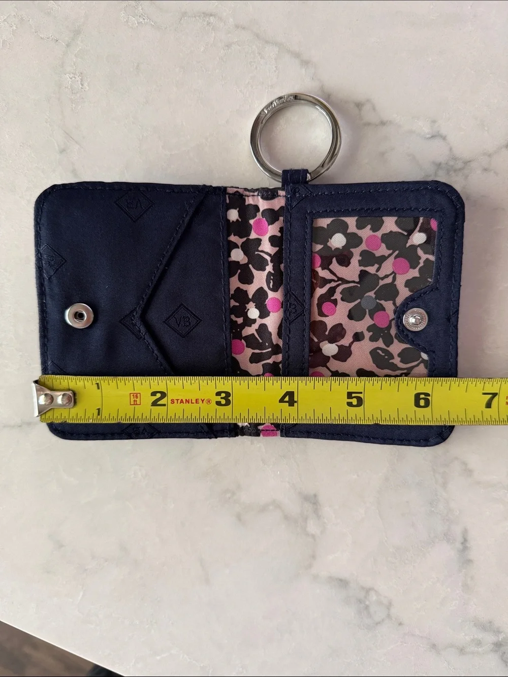 Vera Bradley compact navy